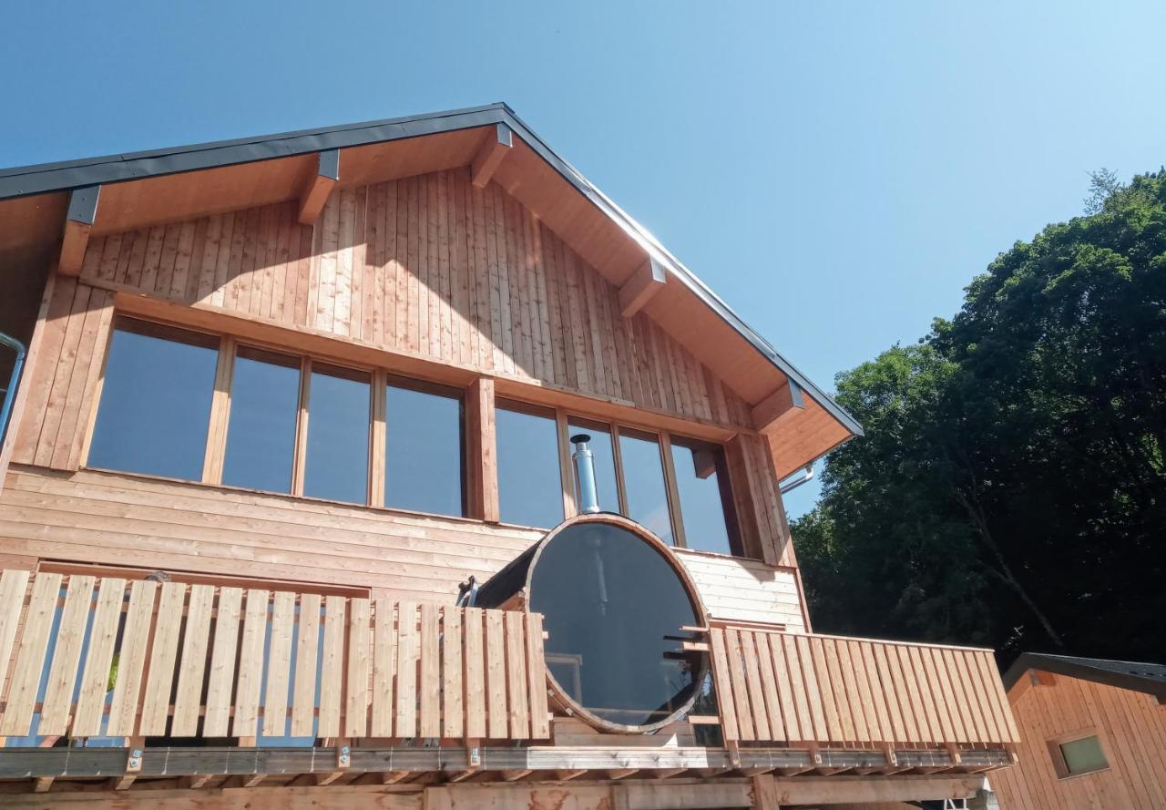 Le Chalet Du Blanc Spa Yoga Aillon-le-Jeune Exterior photo