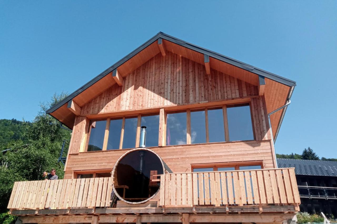 Le Chalet Du Blanc Spa Yoga Aillon-le-Jeune Exterior photo