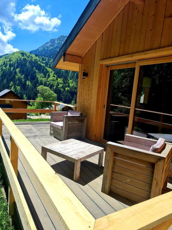 Le Chalet Du Blanc Spa Yoga Aillon-le-Jeune Exterior photo