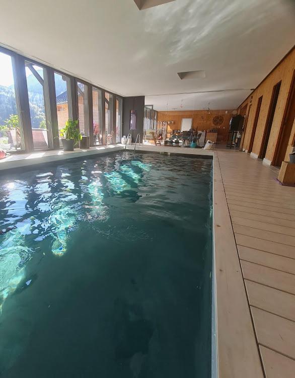 Le Chalet Du Blanc Spa Yoga Aillon-le-Jeune Exterior photo